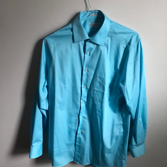 Cyan Van Heusen Spread Collar Dress Shirt